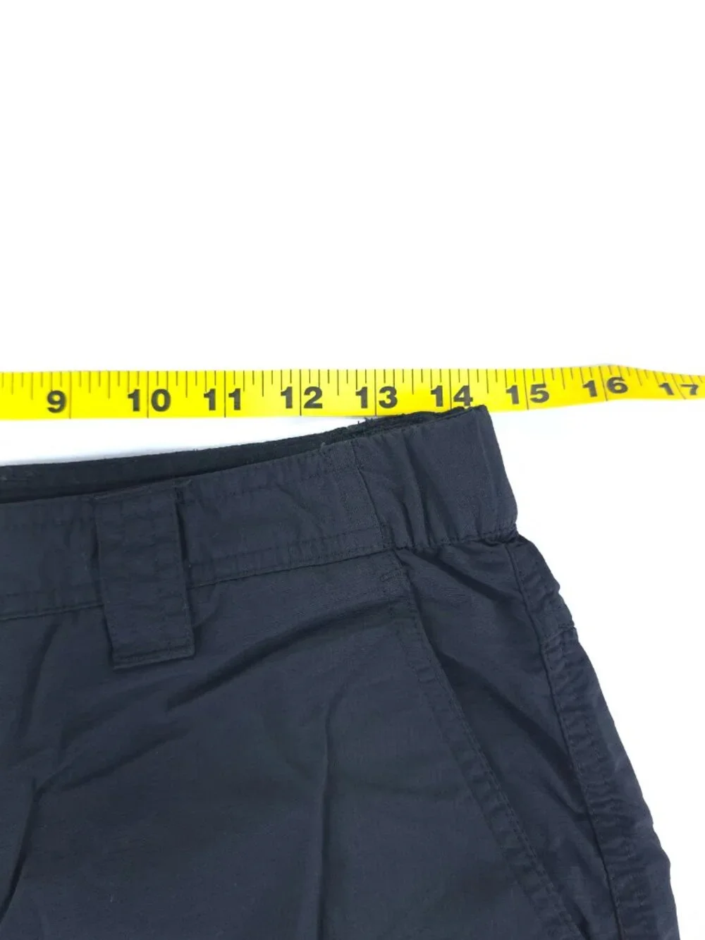 Columbia Lightweight Nylon Cargo Hiking Shorts Black Men's Size 30